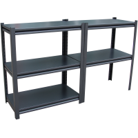 Display Library Steel Rack Supermarket Goods Shelf With Huge Loading Capacity