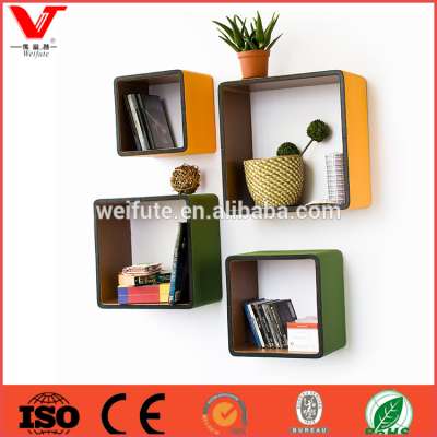 New design family of square floating wall shelf for display