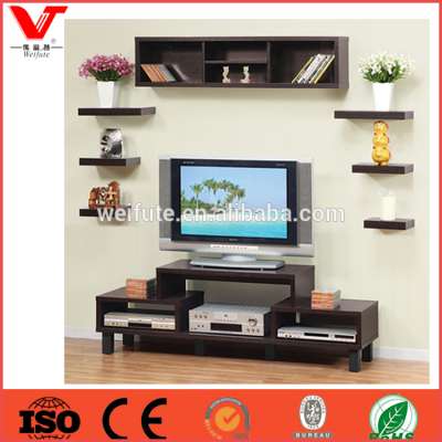 Family Wall Elegant Fashion long / short Floating Wall Shelf For Display