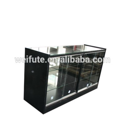 Temper glass display counter retail shop interior design