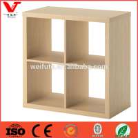 New design wooden wall expedit shelves wood cube