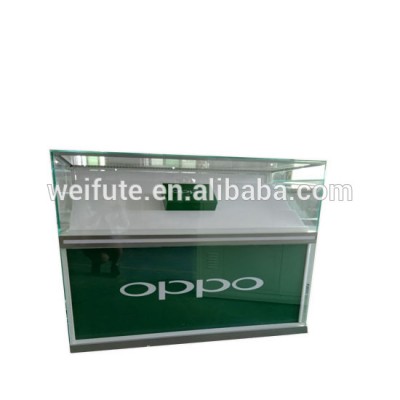 Mobile shop counter, glass counter for display mobile